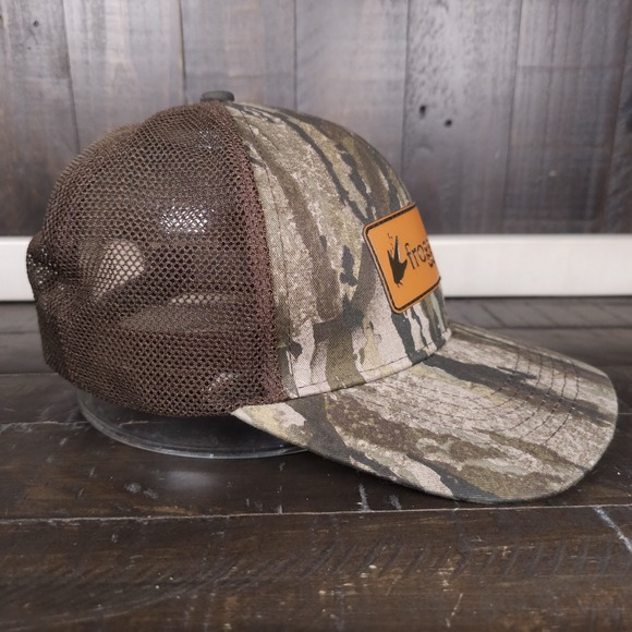 Frogg Toggs Patch Realtree Camoflauge Camo Snap Back Hat Cap - Picture 2 of 7